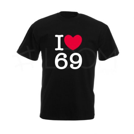 T-shirt – I Love 69